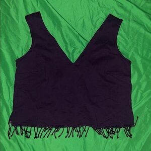 NWT W5 Purple Beaded Top size Medium